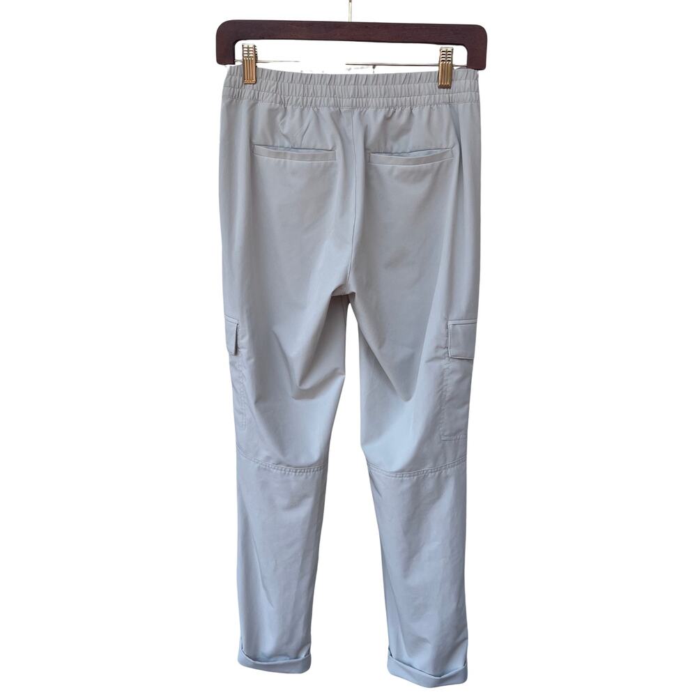 Banana Republic Standard Flyweight Cargo Jogger Pants XS in Salton Sea Cream - Picture 3 of 9